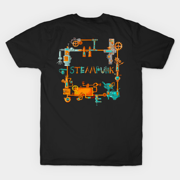 Steampunk (front and back) by Bongonation